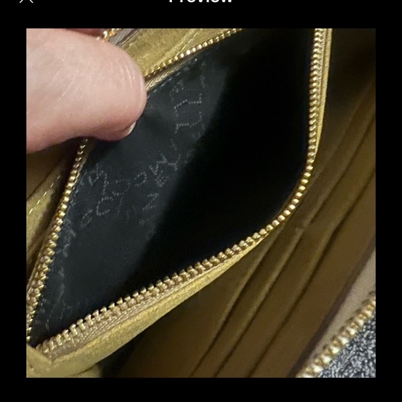 💥🔥Stella McCartney Buffed cream leather crossbody bag and wallet (set)!💥⛅️✨ - Picture 15 of 16